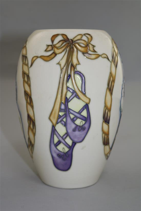 A Moorcroft ovoid vase, c.1997, 18cm
